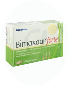 Bimaxaan forte Haarkapseln 3 Monats-Packung 60 Stk.