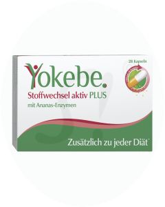 Yokebe Stoffwechsel Aktiv Plus Kapseln 28 Stk.