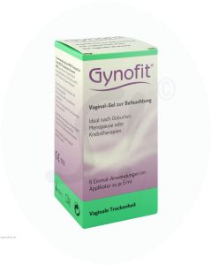 Gynofit Befeuchtungs Vaginal-Gel zur Befeuchtung bei Trockenheit 5 ml 6 Stk.