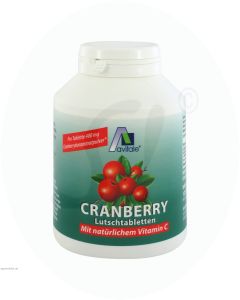 Avitale Cranberry Lutschtabletten + Vitamin C