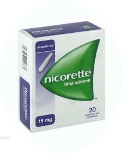 Nicorette 15 mg Inhalationen 20 Stk.