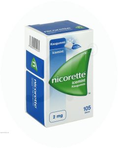 Nicorette Icemint Kaugummi 2 mg 105 Stk.