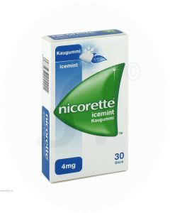 Nicorette Icemint Kaugummi 4 mg 30 Stk.