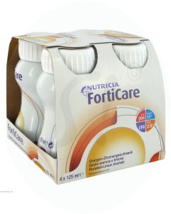 Nutricia Forticare 125 ml 4 Stk. Orange/Zitrone