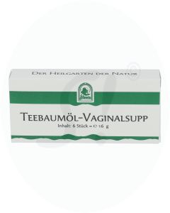 St. Severin Teebaumöl Vaginalsuppositorium 6 Stk.