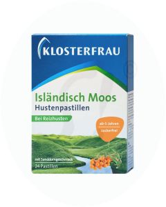 Klosterfrau Isländisch Moos Hustenpastillen 24 Stk.