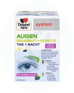 Doppelherz Augen Sehkraft + Schutz 2 Kapsel-System