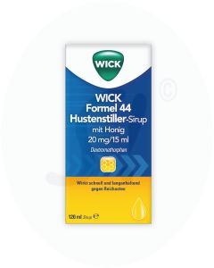 Wick Formel 44 Hustenstiller-Sirup mit Honig 20 mg/15 ml 120 ml