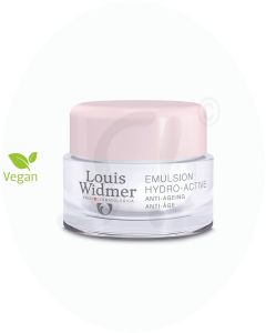 Louis Widmer Tagesemulsion Hydro-Active leicht parfümiert 50 ml
