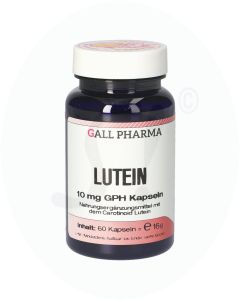 Gall Pharma Lutein 10 mg Kapseln 60 Stk.