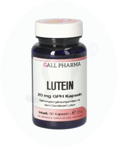 Gall Pharma Lutein Kapseln 20mg 90 Stk.