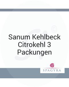 Sanum Kehlbeck Citrokehl 3 Packungen Tabletten 240 Stk.