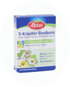 Abtei 5-Kräuter Bonbons 16 Stk.
