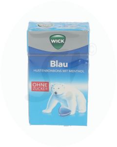 WICK Blau 46 g Ohne Zucker