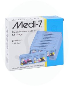 Medi-7 APV Medikament Blau Doskar 1 Stk.