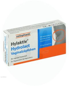 Hylaktiv Hydrolact Vaginazäpfchen 10 Stk.