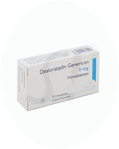 Desloratadin Genericon 5 mg Filmtabletten 10 Stk.
