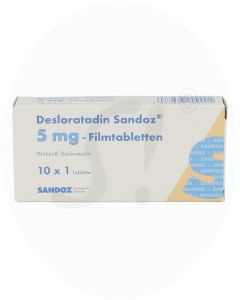 Desloratadin Sandoz 5 mg Filmtabletten 10 Stk.