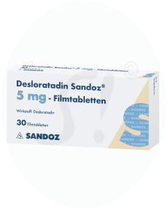 Desloratadin Sandoz 5 mg Filmtabletten 30 Stk.