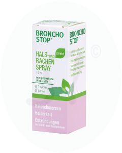 Bronchostop direkt Hals- und Rachenspray 15 ml