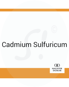 Cadmium Sulfuricum Doskar D 12 Globuli 10 g