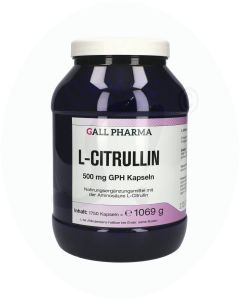 L-Citrullin 500mg Kapseln GPH