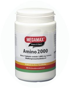 Megamax Amino Tabletten 2000 300 Stk.
