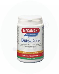 Megamax Diät-Dri Pulver Schoko 425 g