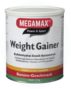 Megamax Weight Gainer Banane 1500 g