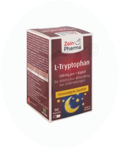 ZeinPharma L-Tryptophan 500 mg Kapseln 90 Stk.