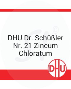 DHU Dr. Schüßler Nr. 21 Zincum Chloratum DHU 100 g