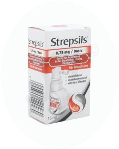 Strepsils 8,75 mg/Dosis Spray 15 ml