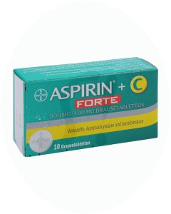 ASPIRIN® + C Forte Brausetabletten 10 Stk.