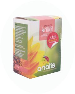 Anatis Krillöl Premium + Astaxanthin Kapseln