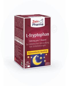 ZeinPharma L-Tryptophan 500 mg Kapseln 45 Stk.