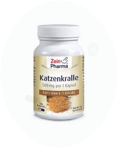 ZeinPharma Katzenkralle 500 mg Kapseln 90 Stk.