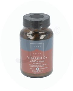 Terranova Vitamin D3 2000IE Kapseln 50 Stk.