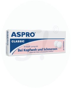 Aspro Classic 320 mg ASS Tabletten 30 Stk.