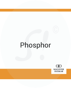 Phosphor Doskar 10 g D 29 Globuli
