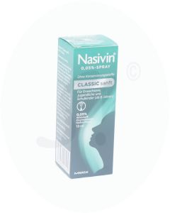 Nasivin Classic Sanft 0,05% Spray 10 ml