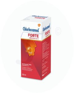 Chlorhexamed FORTE alkoholfrei 2mg/ml, 300ml