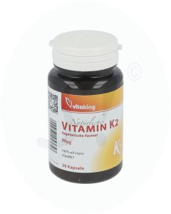 Vitaking Vitamin K2 Menaquinone 30 Stk. 90mcg