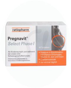 Pregnavit Plus Select Phase 1 Tabletten 60 Stk. Phase 1