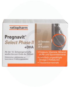 Pregnavit Select Plus Tabletten + Kapseln 60 Stk. Phase 2