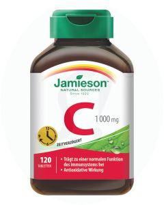 Jamieson Vitamin C 1000 mg zeitverzögert Tabletten 120 Stk.