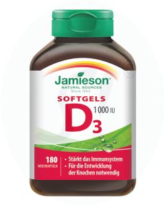 Jamieson Vitamin D3 1000 I.U. Weichkapseln