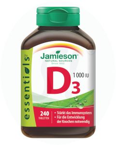 Jamieson Vitamin D3 1000 I.U. Kapseln