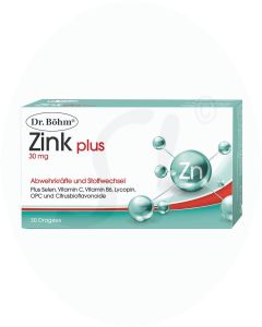 Dr. Böhm Zink Plus Dragees 30 mg 30 Stk.