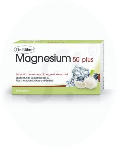 Dr. Böhm Magnesium 50 plus 60 Stk. Dragees