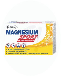Dr. Böhm Magnesium Sport + Aminosäuren Brausetabletten 14 Stk. 